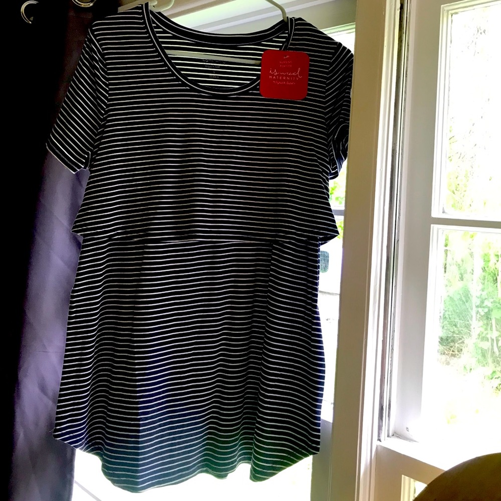 Brand new maternity/nursing top